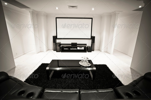 Stunning home cinema room