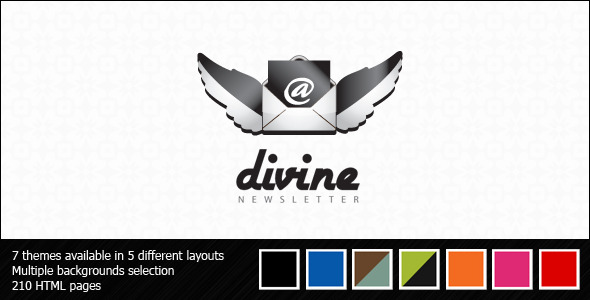 Divine Newsletter - Email Templates - Newsletters Email Templates