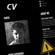 Typographic CV - impressive resume template - ThemeForest Item for Sale