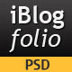 iBlogfolio PSD - ThemeForest Item for Sale