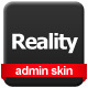 Reality Admin - ThemeForest Item for Sale