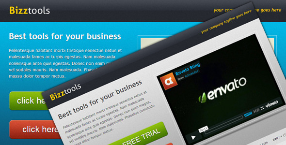 Bizztools - Business Landing Page - Business Corporate
