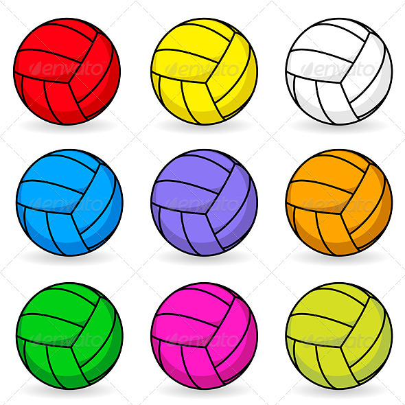 volleyball clipart vector - photo #47