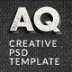 Aquatica Creative PSD Template - ThemeForest Item for Sale