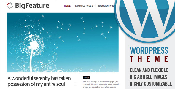 BigFeature - Wordpress Theme - Blog / Magazine WordPress