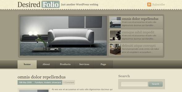 DesiredFolio - Creative WordPress