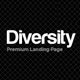 Diversity - Premium Landing Page - ThemeForest Item for Sale