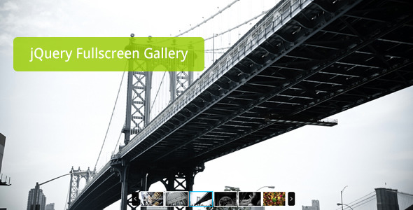 jQuery Resizable FullScreen Gallery Plugin - CodeCanyon Item for Sale