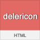 Delericon Business/Portfolio Template - ThemeForest Item for Sale