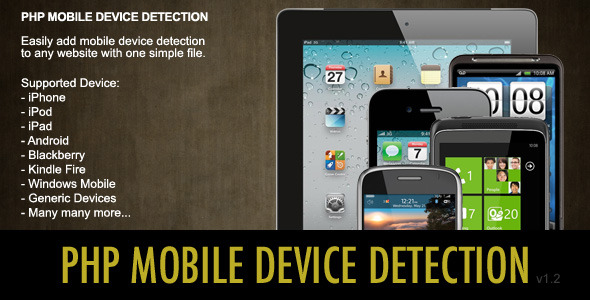 Mobile Device Detection - CodeCanyon Item for Sale