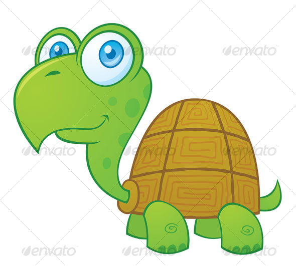 cute cartoon characters pictures. Turtle Cartoon Character