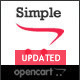Simple - OpenCart Theme - ThemeForest Item for Sale
