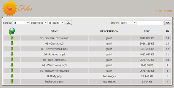 upload images php mysql. Files are stored in MySQL database and the server side language used is PHP 