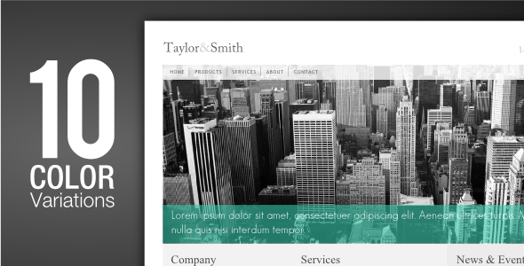 Corporate - A clean business template - Business Corporate