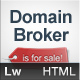Domain Broker - HTML - ThemeForest Item for Sale