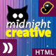 Midnight Creative - portfolio template. - ThemeForest Item for Sale