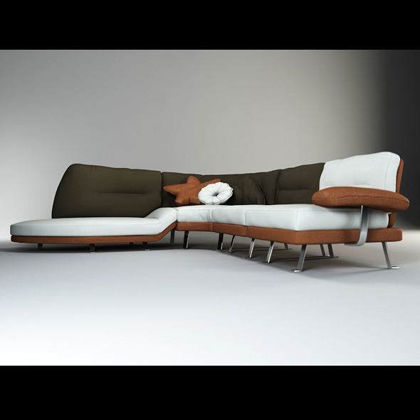 3D Models - Quality 3dmodel of modern sofa Lord. IL Loft | 3DOcean