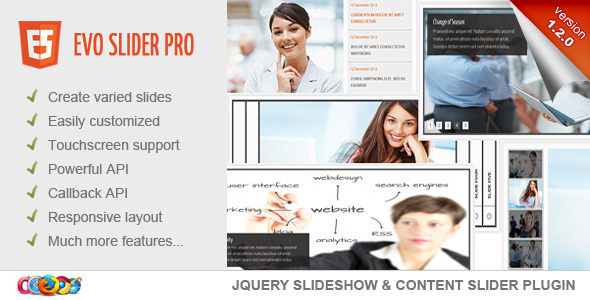 Evo Slider Pro - jQuery Slider Plugin - CodeCanyon Item for Sale