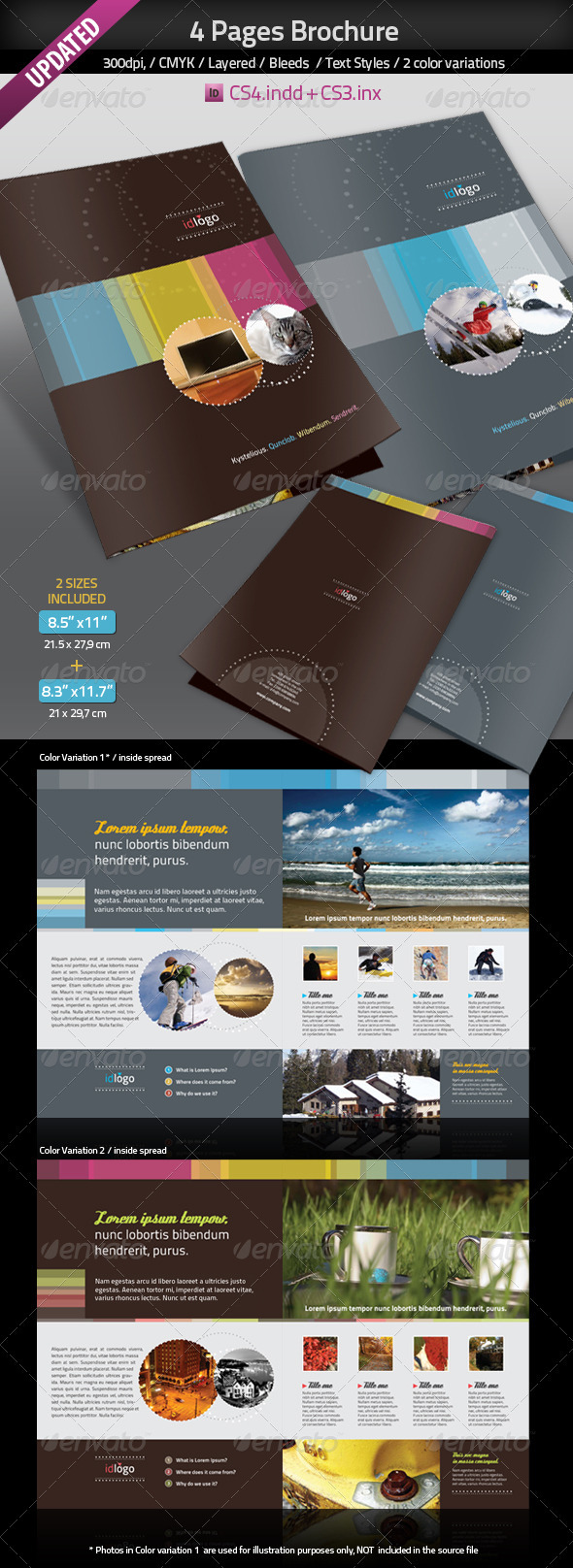 Booklet Free Template Indesign