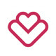 V Love Logo Design