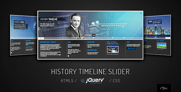 jQuery Timeline Slider - CodeCanyon Item for Sale
