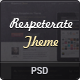 Respeterate Theme PSD - ThemeForest Item for Sale
