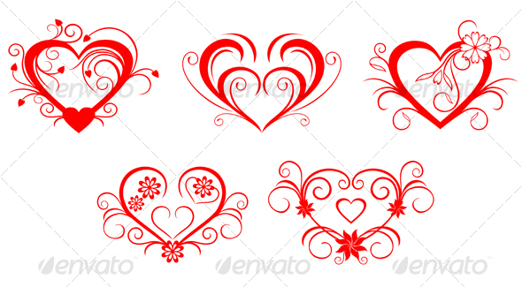 Related terms heart curve shape vector design valentine's love