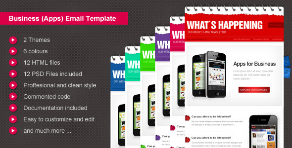 Business E-mail Theme - Newsletters Email Templates