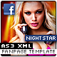 Nightstar Premium Facebook Fanpage Template 1.0