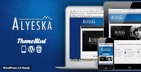 Alyeska Responsive WordPress Theme - ThemeForest Item for Sale