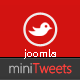 miniTweets for Joomla - Embed Twitter Data - CodeCanyon Item for Sale