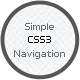 Simple CSS3 Navigation - CodeCanyon Item for Sale