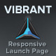 Vibrant Coming Soon - Responsive Launch Template - ThemeForest Item for Sale