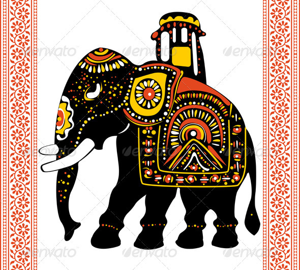 indian elephant clipart - photo #24