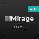  Mirage - Premium HTML &amp; CSS Template - ThemeForest Item for Sale