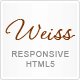 Weiss - Responsive HTML5 Template - ThemeForest Item for Sale