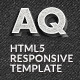 Aquatica Creative Responsive HTML5 Template - ThemeForest Item for Sale