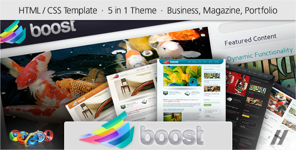 Boost - HTML Corporate and Magazine Site - Business Corporate
