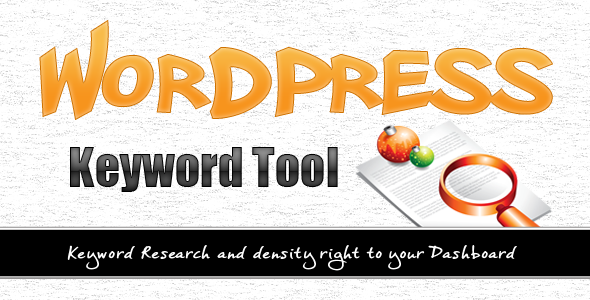Wordpress Keyword Tool Plugin - CodeCanyon Item for Sale
