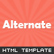 Alternate - Clean Html Template - ThemeForest Item for Sale