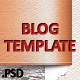 Appealing blog template - ThemeForest Item for Sale