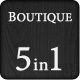 Boutique - Single Page Flash like Business Websit - ThemeForest Item for Sale