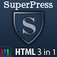 SuperPress Theme, Business+Portfolio+Magazine HTML - ThemeForest Item for Sale
