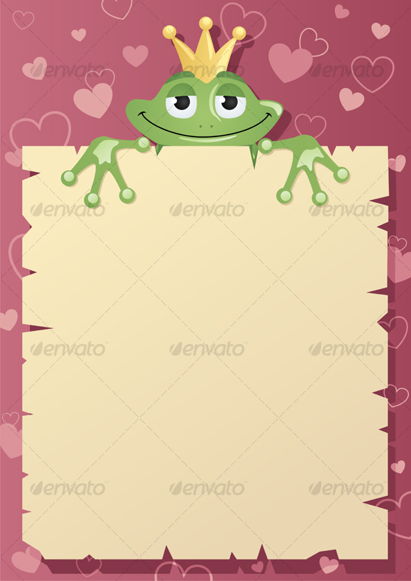 love letter background. holding a love letter to