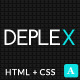Deplex - Fullscreen Onepage Portfolio Template - ThemeForest Item for Sale