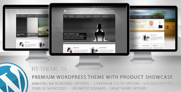 RT-Theme 13 Multi-Purpose Premium Wordpress Theme - Business Corporate