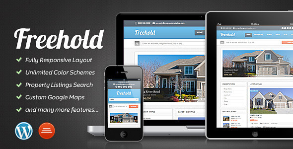 Freehold - Responsive Real Estate Theme - Business Corporate