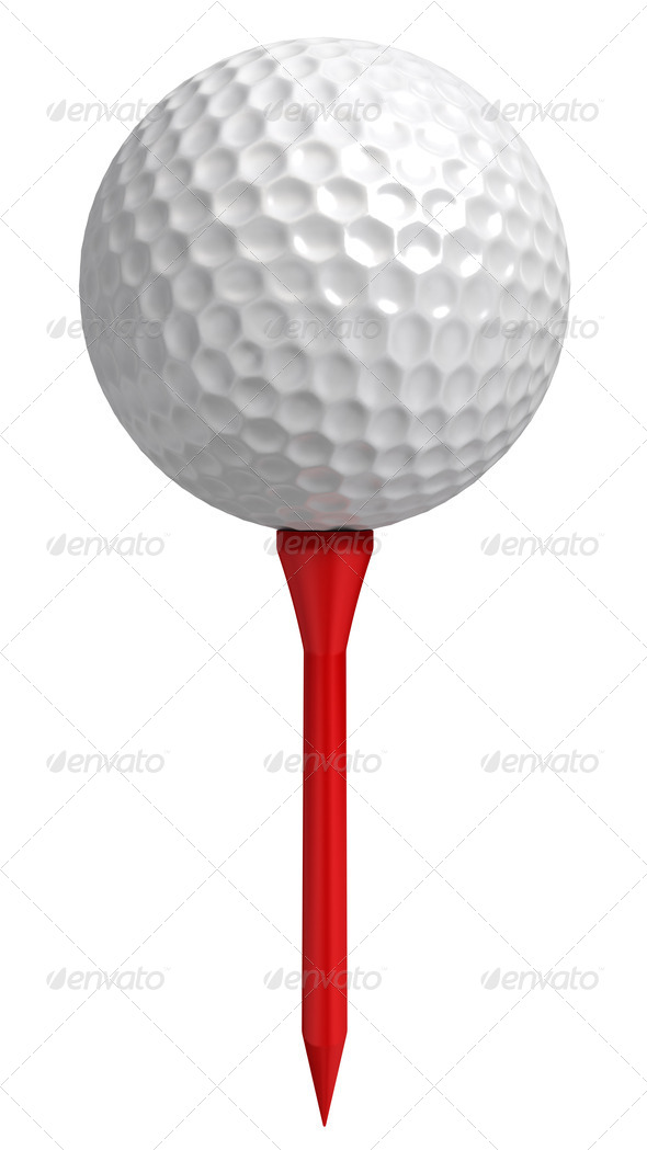 golf ball and tee clip art - photo #43