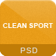 Clean Sport - 18 PSD Sport Template - ThemeForest Item for Sale