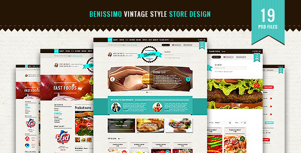 Bennissimo â€” vintage style store template - Food Retail